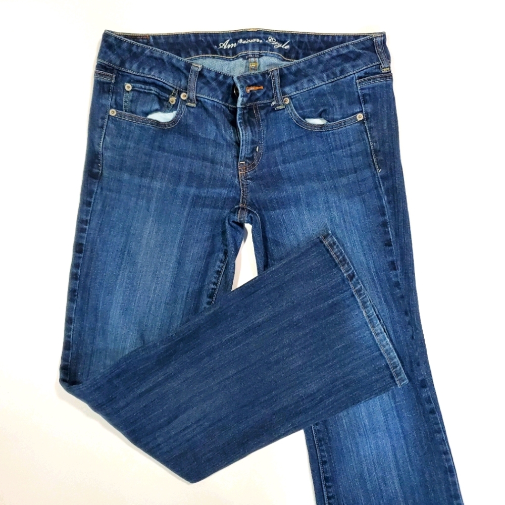 American eagle wide leg jeans size 8S